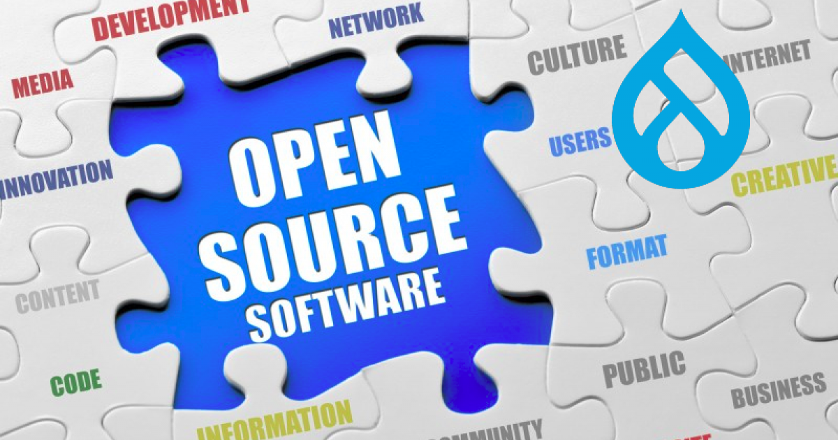 Open source software et Drupal 